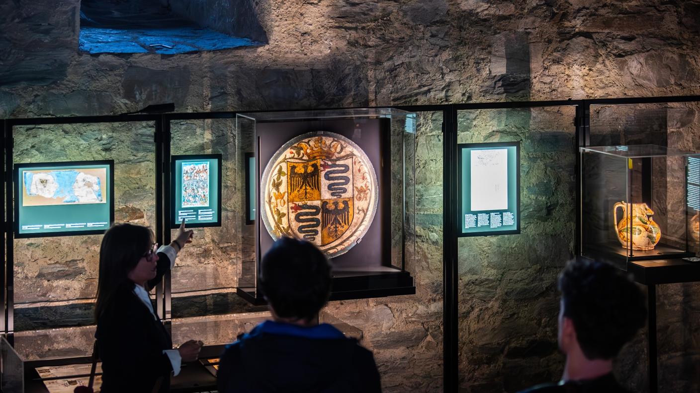La mostra che debutta al castello di Sasso Corbaro