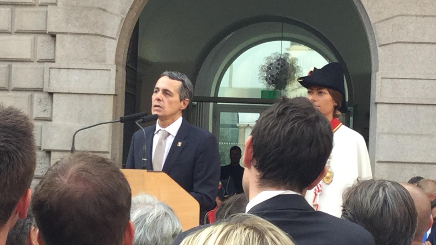 Ignazio Cassis ha avuto molte persone da ringraziare
