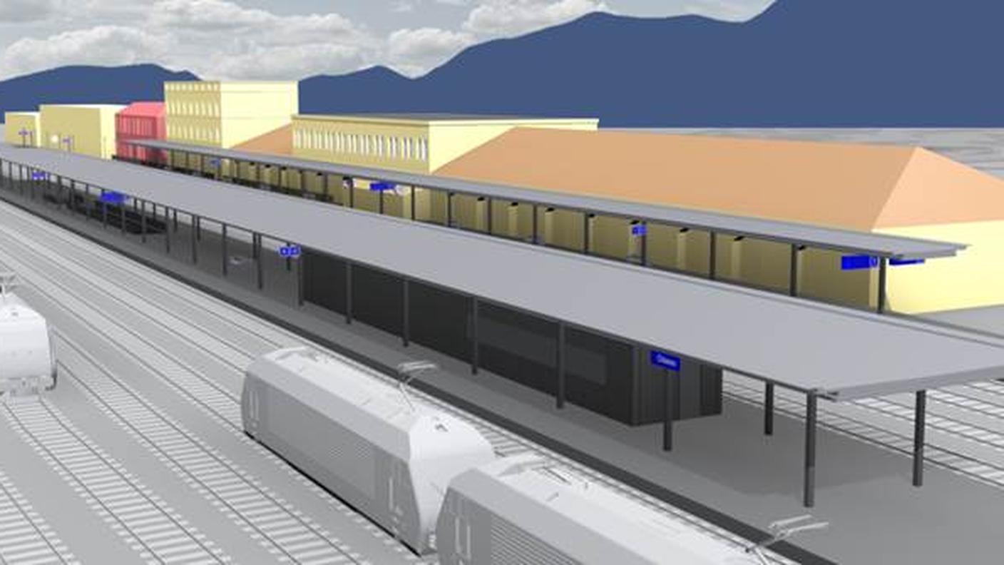 Una rappresentazione grafica in vista del rinnovo della struttura
