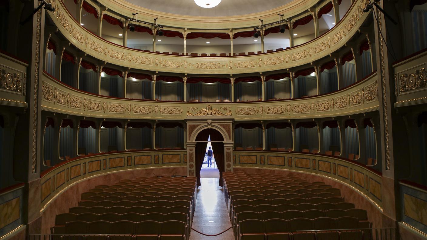 Un interno dello storico edificio