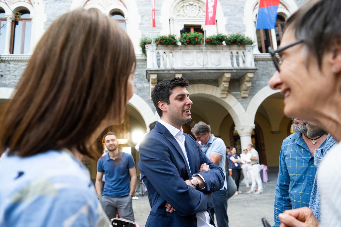 Mattia Lepori ha superato in casa centrista l'uscente Giorgio Soldini
