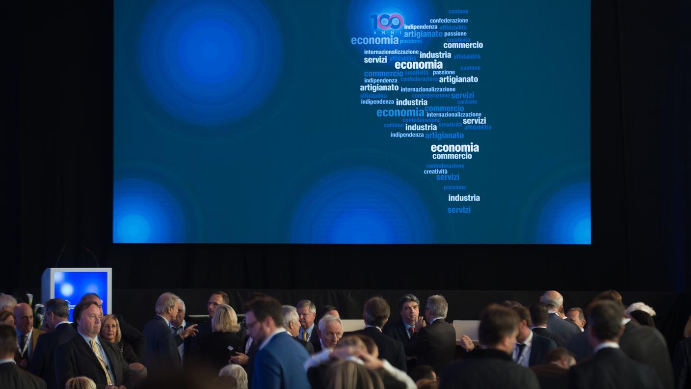 Serata d'onore per l'economia ticinese