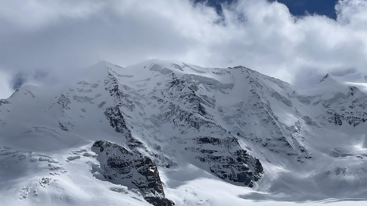 Il versante nord del Piz Palü