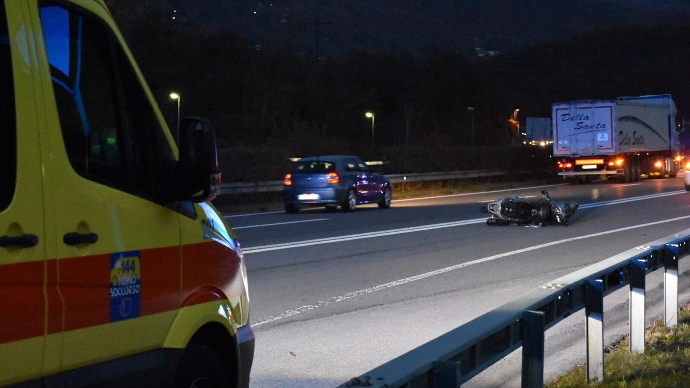 L'auto che viaggiava in modo scorretto era stata segnalata