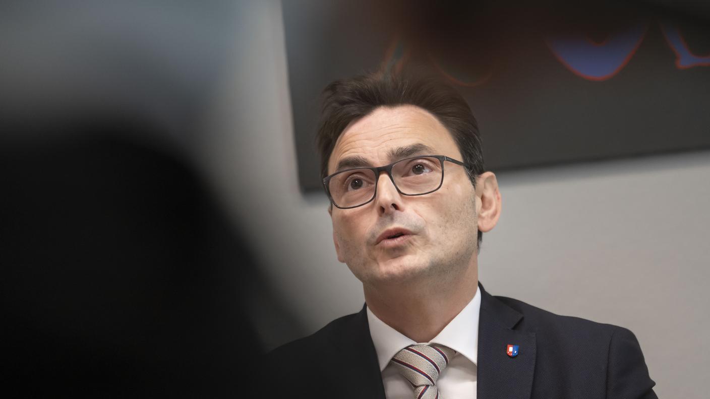 Il consigliere di Stato Raffaele De Rosa, direttore del Dipartimento della sanità e della socialità (DSS)