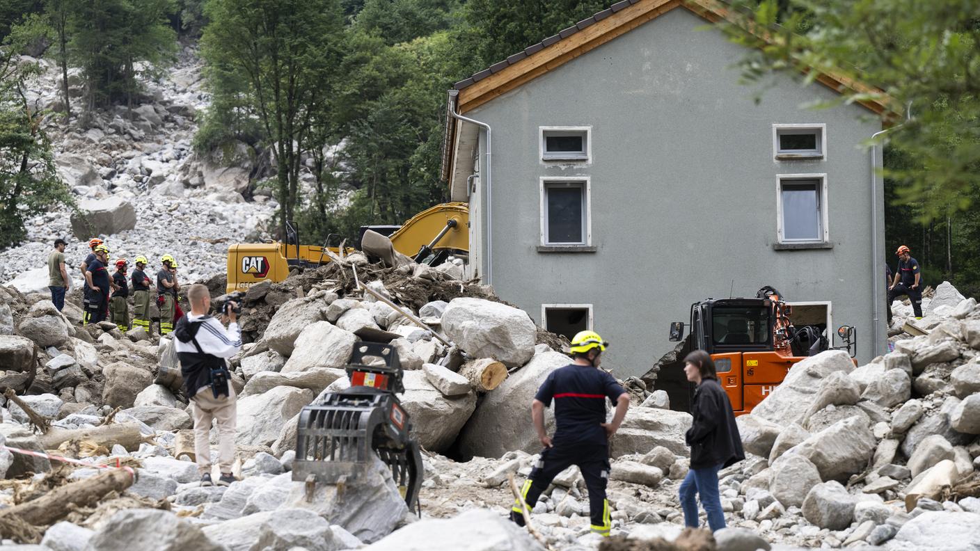 Il nucleo di Sorte gravemente devastato dal maltempo