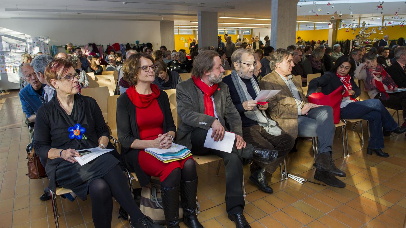Camorino, intenso dibattito alla conferenza cantonale del PS