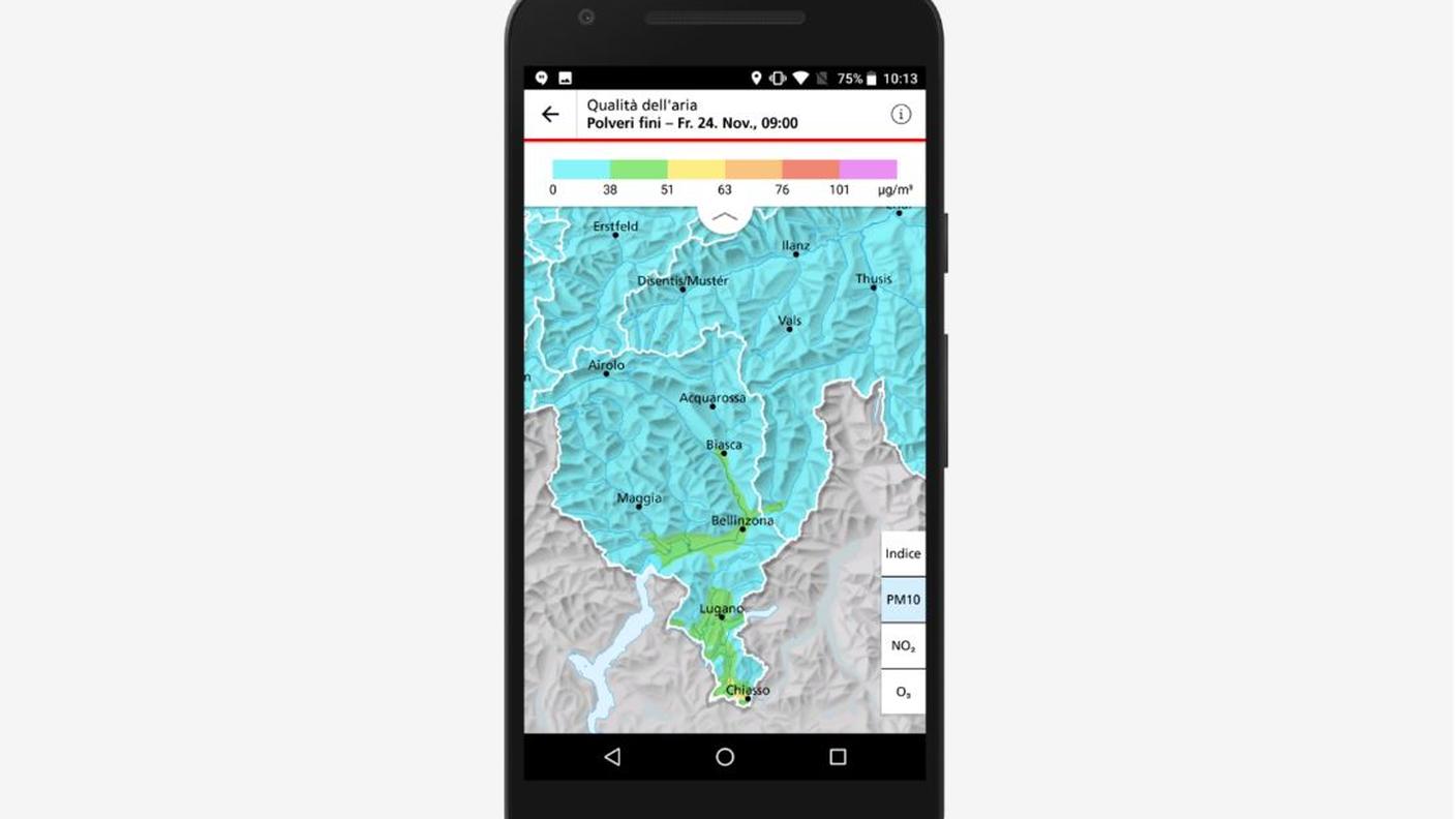 L'app è nata nel 2011 in ticino