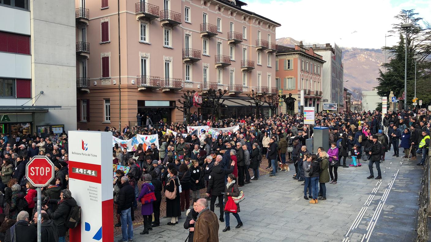 L'appuntamento è stato promosso dal Sindacato Svizzero dei Mass Media