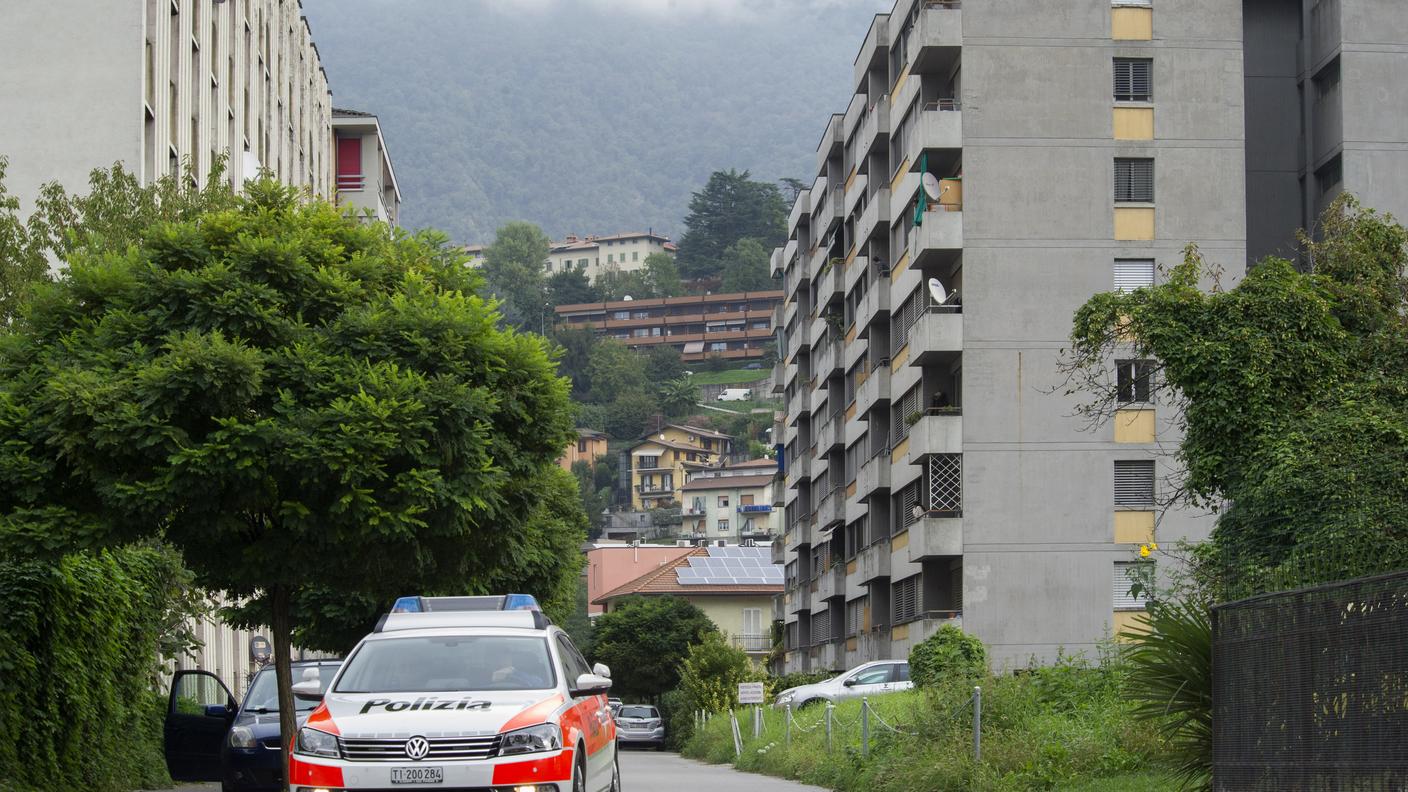 La via Odescalchi a Chiasso