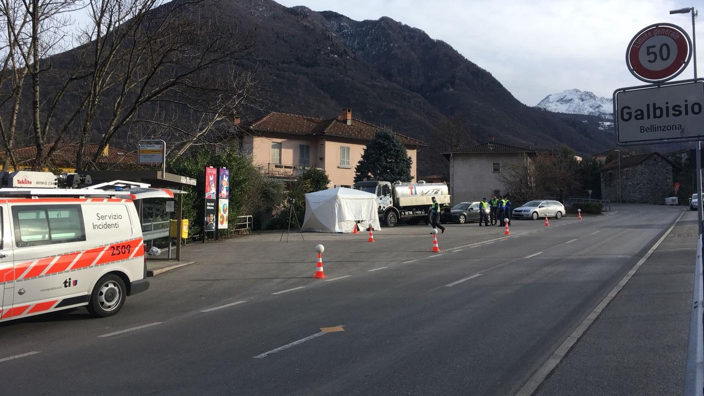 Il luogo dell'incidente