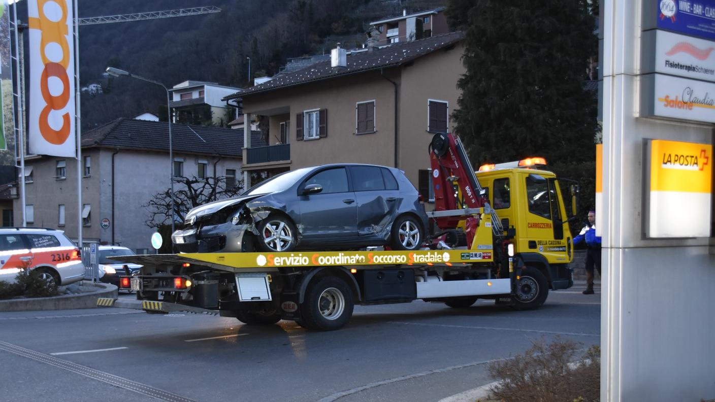 Incidente senza gravi conseguenze