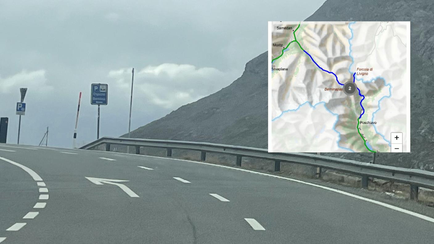 Le informazioni sulle condizioni stradali nei Grigioni passano anche dalle notifiche push