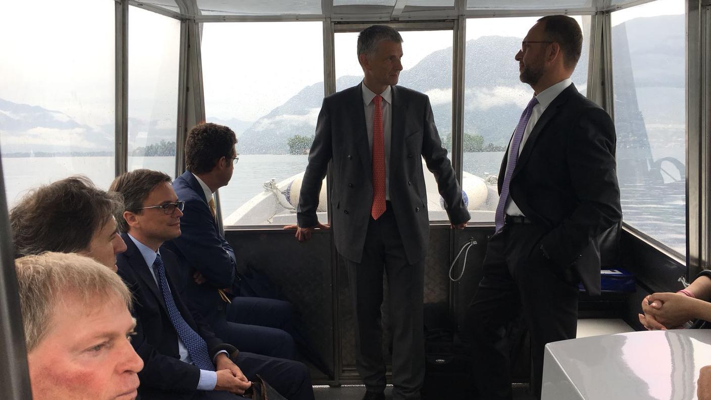 Il Governo ticinese a Brissago