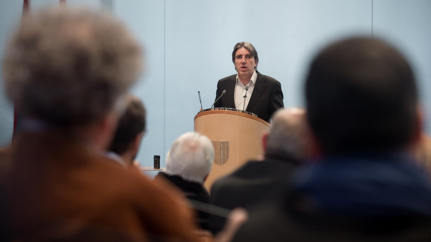 Il direttore del DECS Manuele Bertoli