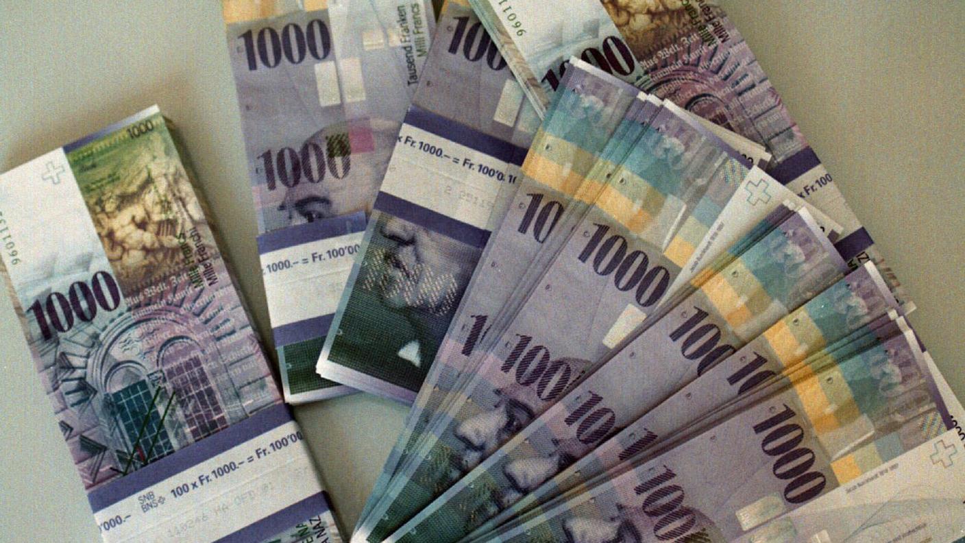 Il bottino era in banconote da mille franchi