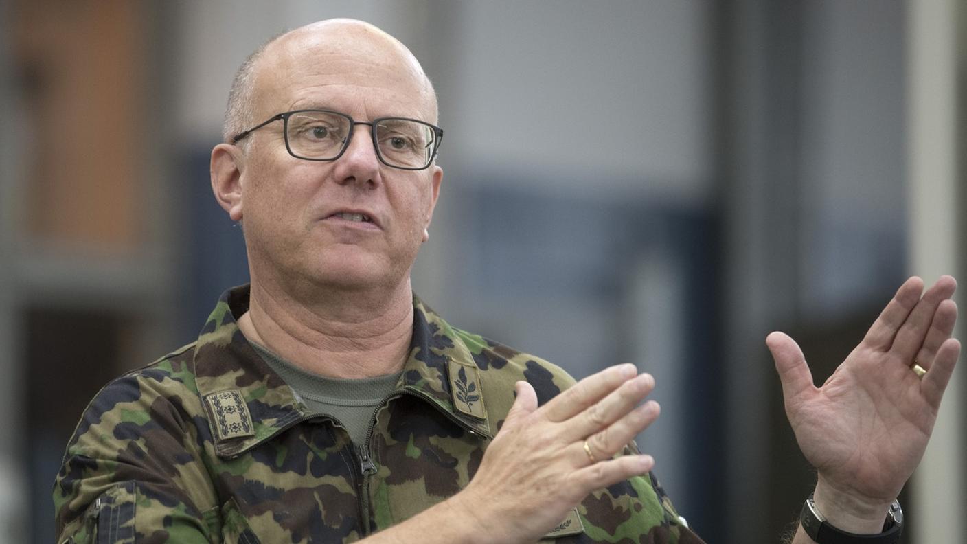 Il comandante di corpo Philippe Rebord