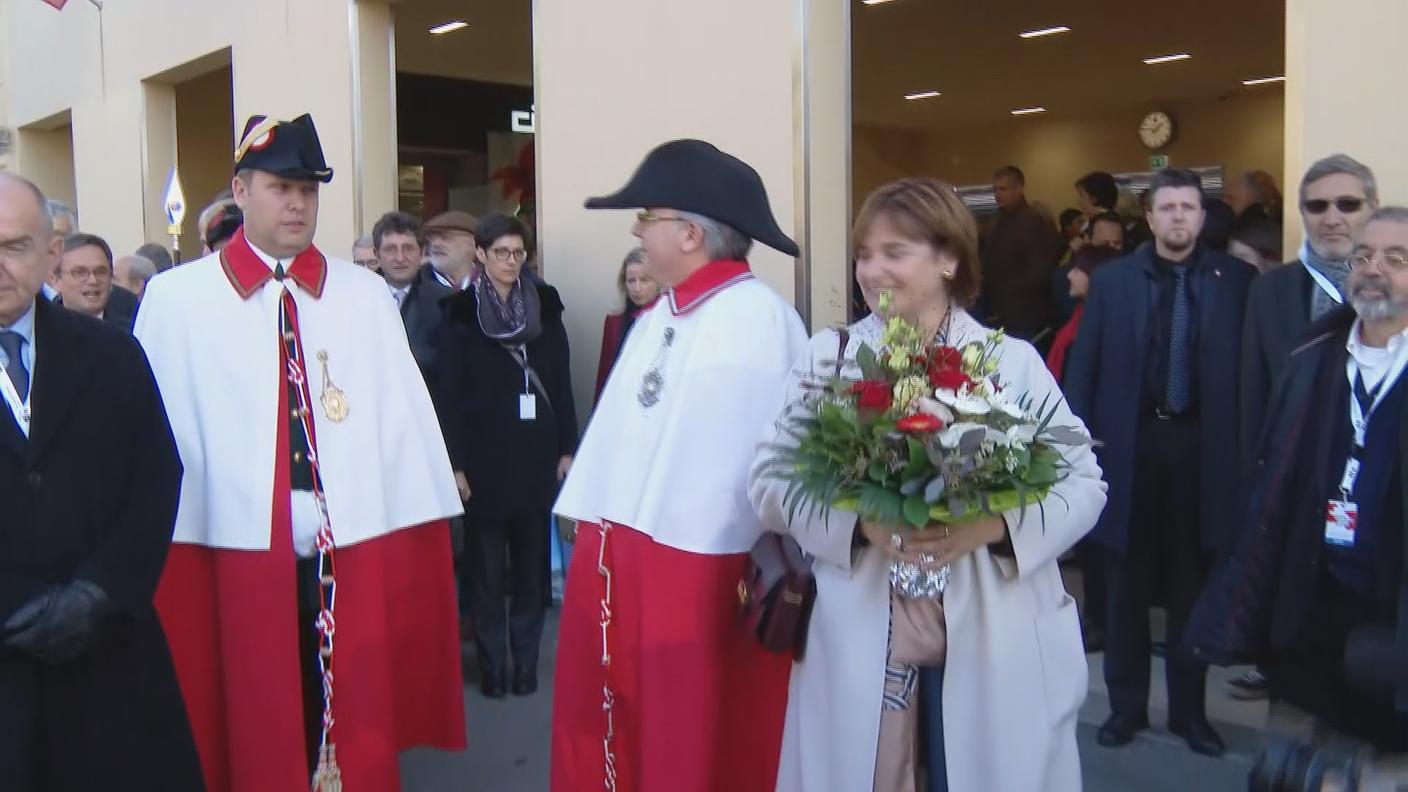Marina Carobbio festeggiata in Ticino