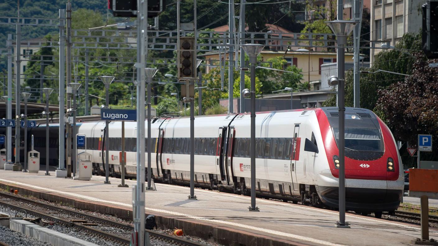 Il corriere è stato fermato poco prima che il treno arrivasse alla stazione di Lugano