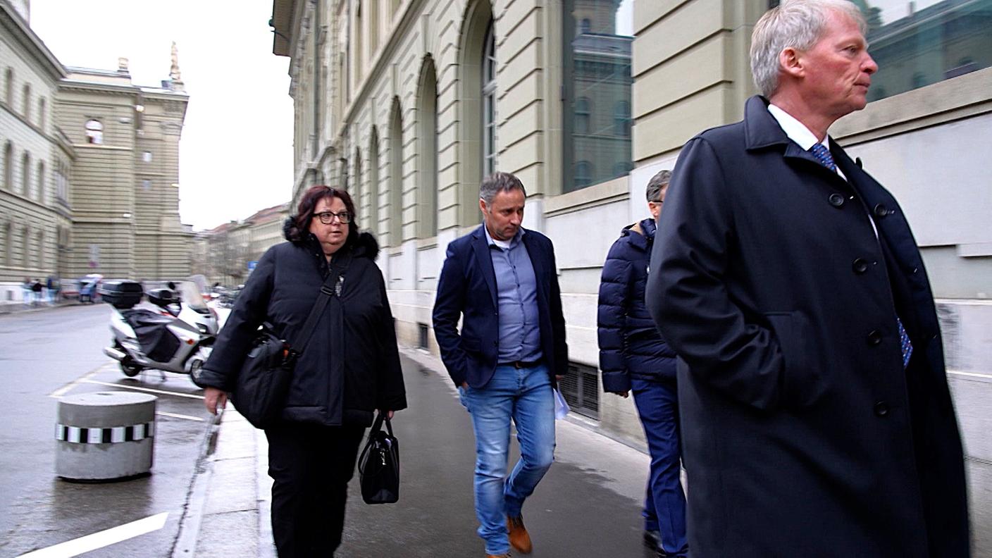 Wanda Dadò, Gabriele Dazio, Christian Vitta e Claudio Zali a Berna