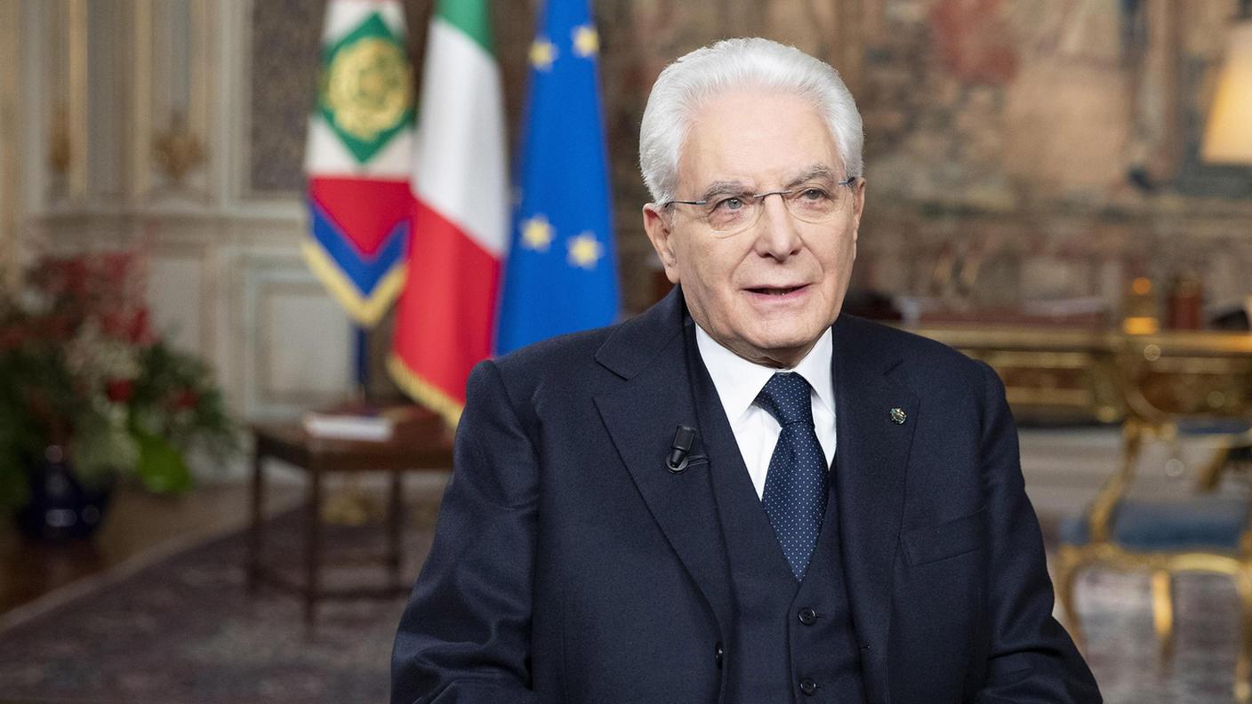 Il presidente Sergio Mattarella