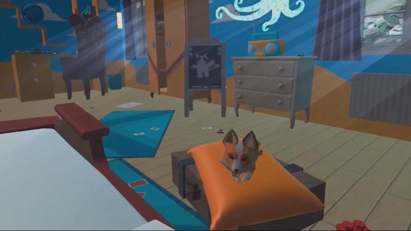 Nel videogioco il paziente pediatrico aiuta una volpe a risolvere delle missioni