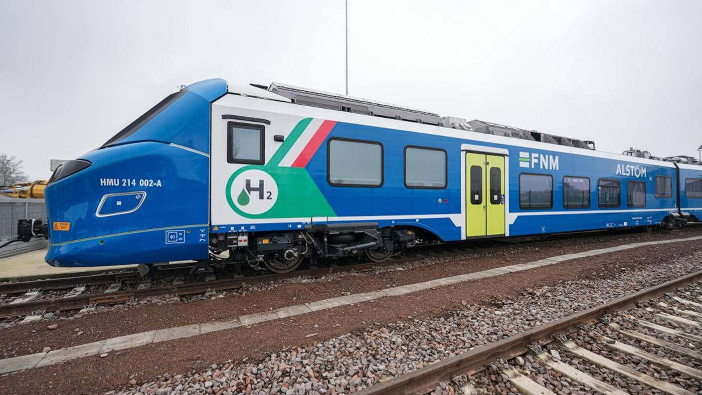 Il primo treno a idrogeno è arrivato in Valcamonica a fine gennaio ed ora sono in corso i test e le attività di collaudo