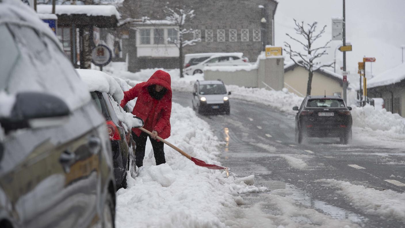 La neve ha provocato diversi disagi alla circolazione