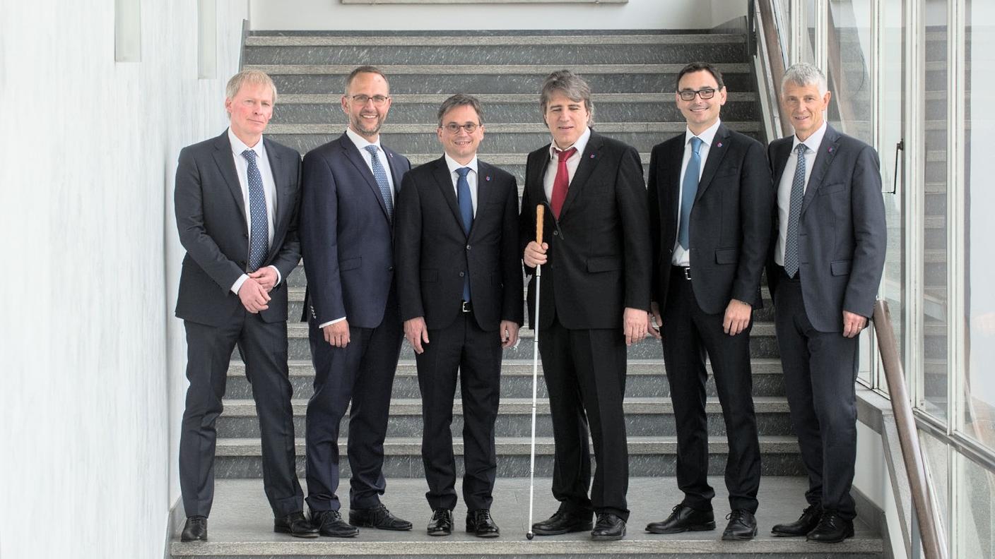 La nuova foto ufficiale del Governo ticinese