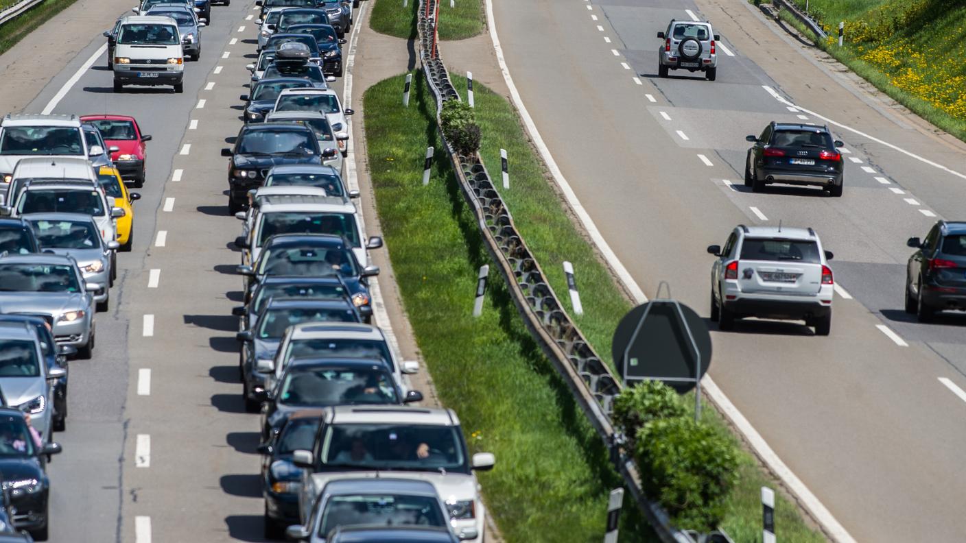 In colonna tra nord e sud