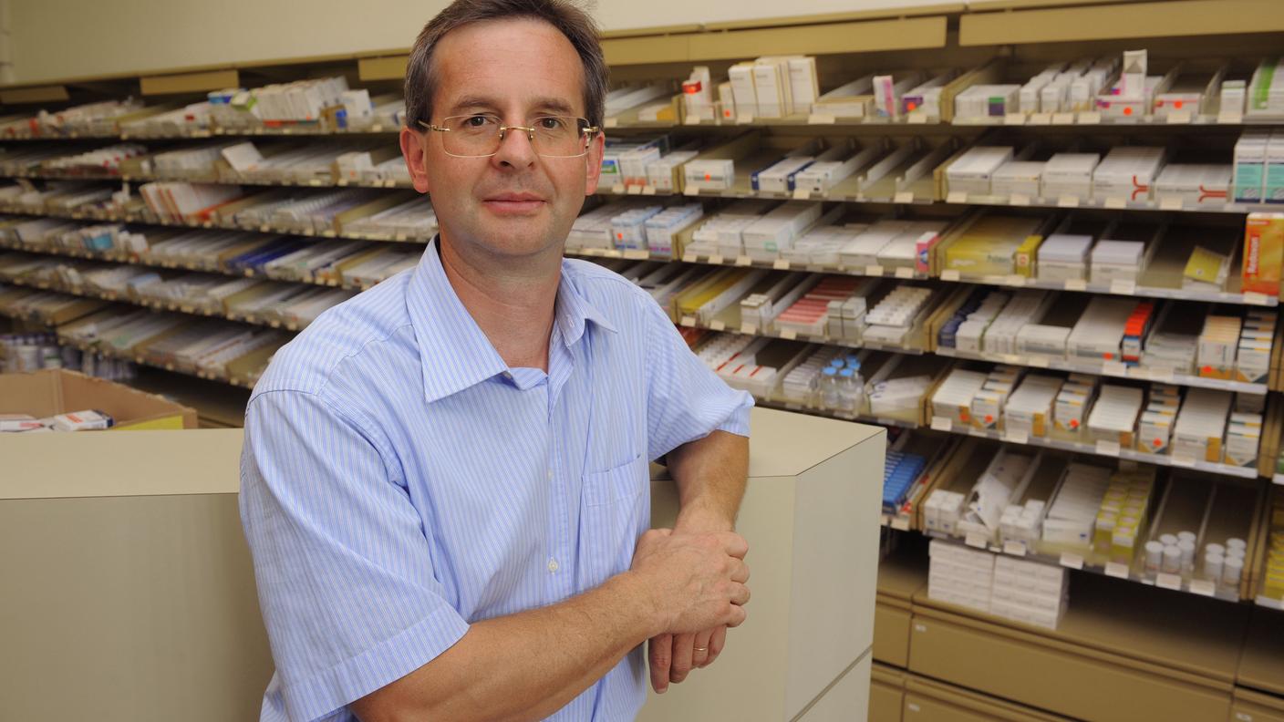 In quest'immagine d'archivio il farmacista cantonale Giovan Maria Zanini