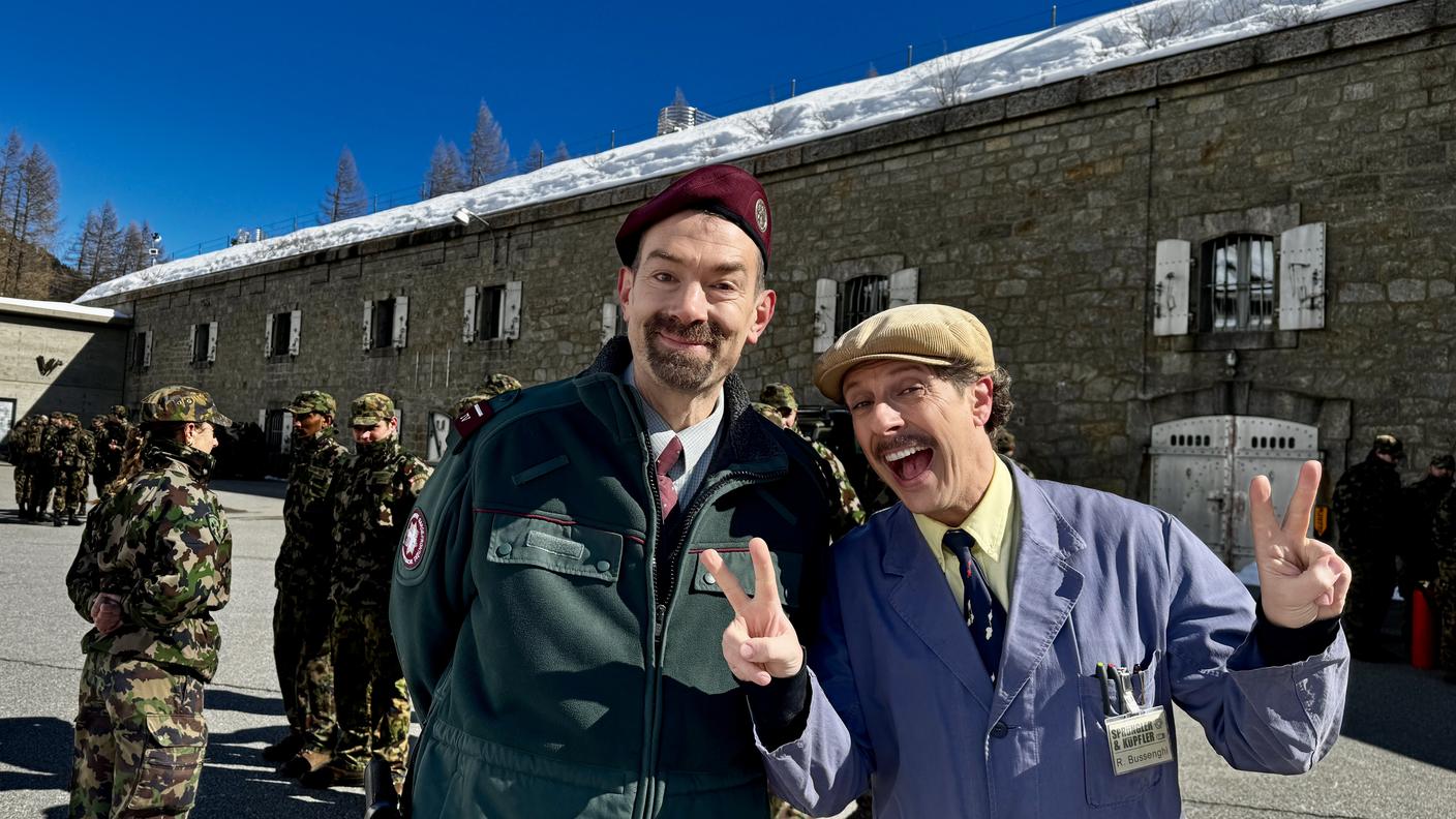 Sul set per l'inizio delle riprese