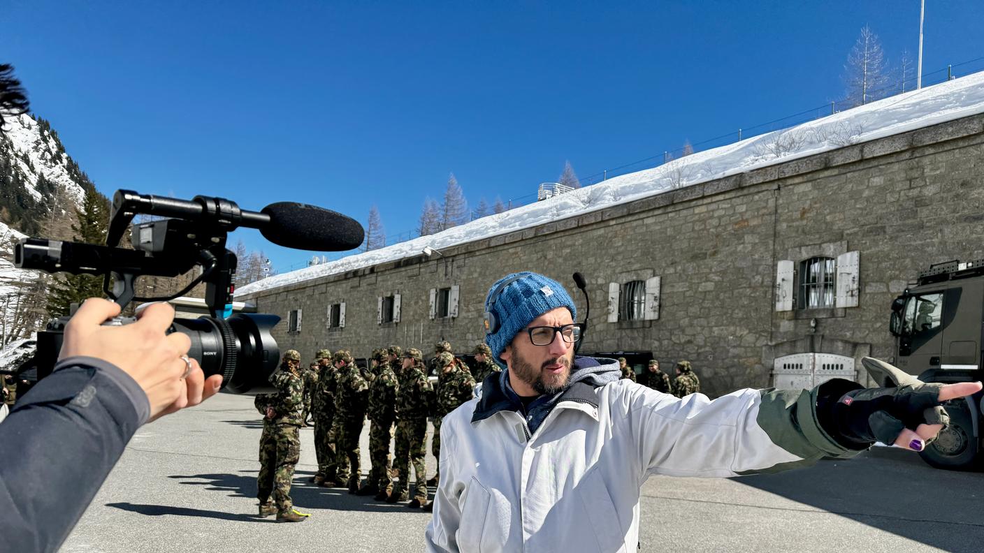 Sul set di Frontaliers Sabotage