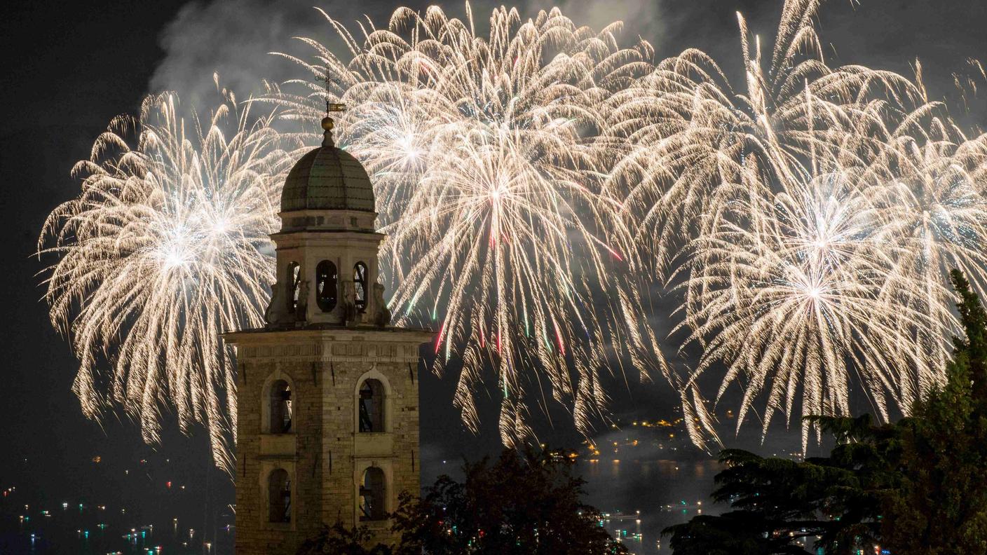 Non è escluso che il maltempo rovini i fuochi del 1° agosto a Lugano e ad Ascona