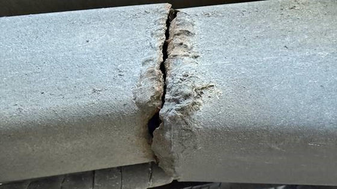 Il TIR è stato controllato a Giornico