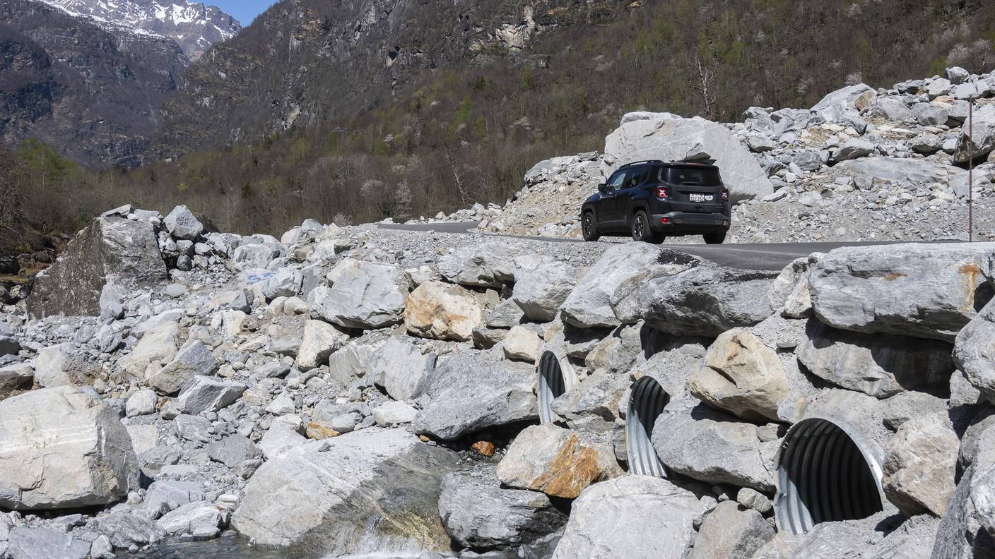 La strada cantonale della Valle Bavona