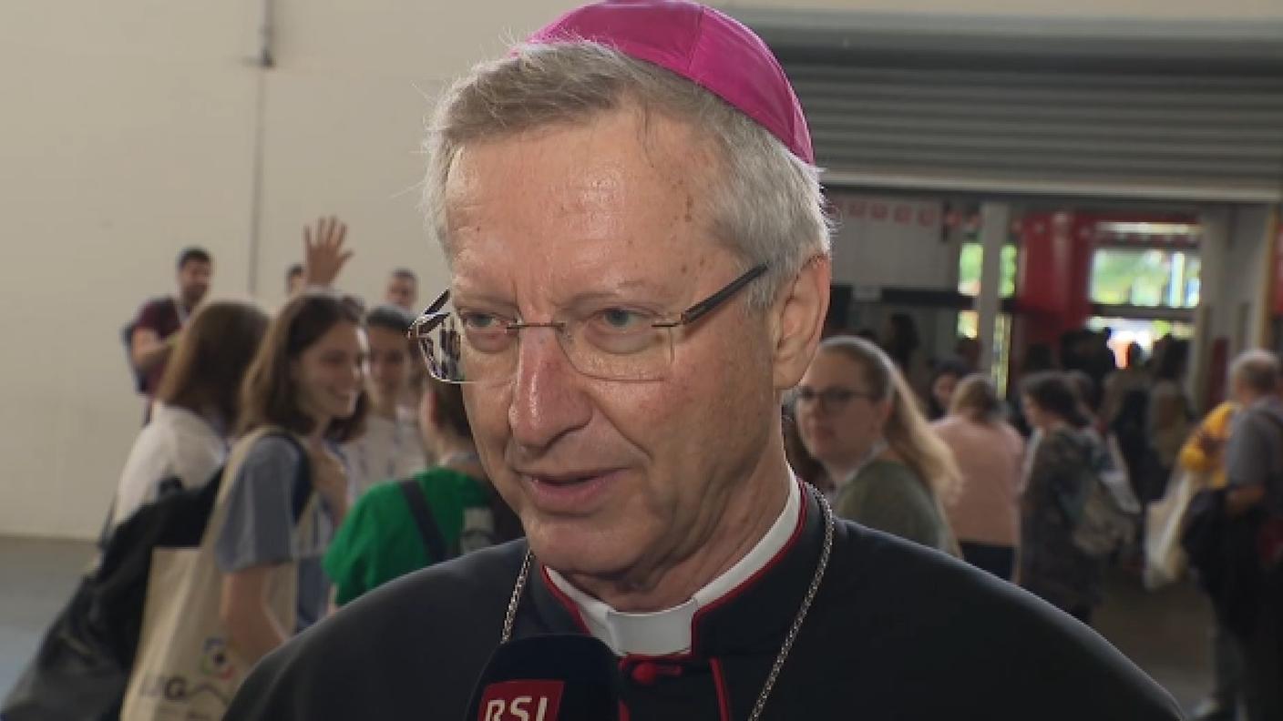 L’amministratore apostolico della Diocesi di Lugano, Alain de Raemy