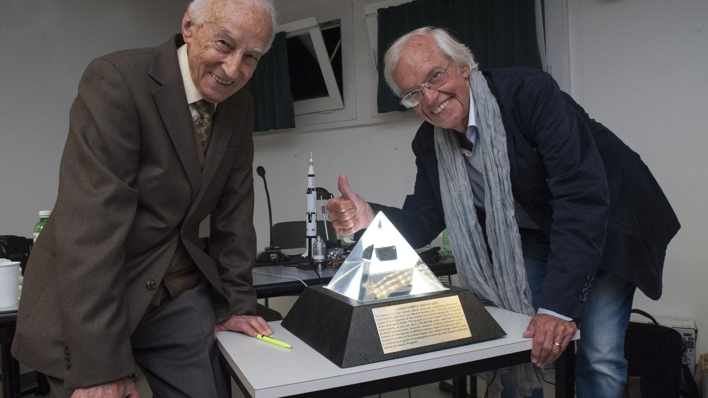 Con Marco Blaser nel 2015 a Gravesano