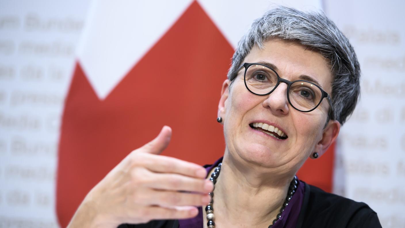 Nicoletta della Valle, direttrice dell'Ufficio federale di polizia