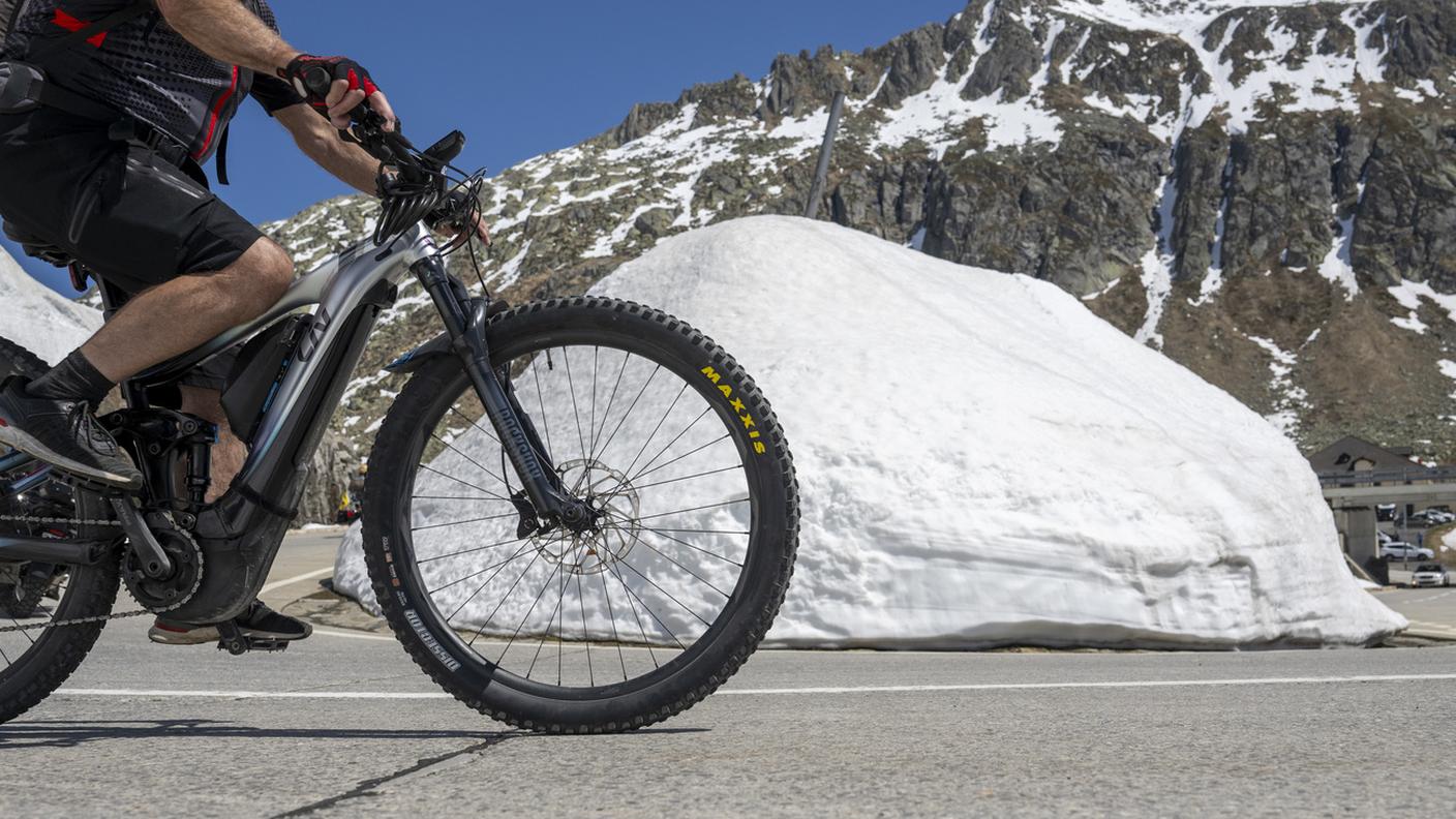 ...ma c'è pure chi - al primo giorno - è salito in bicicletta
