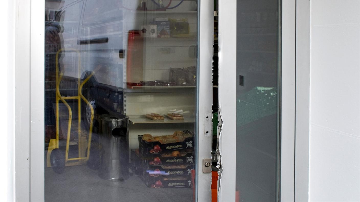 Uno dei locali visitati dagli scassinatori a Coira