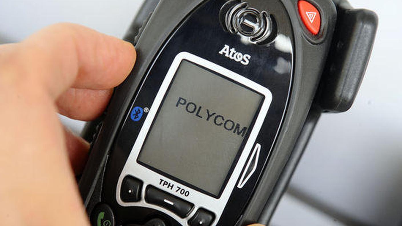 Uno dei moderni apparecchi in dotazione da poche settimane alla Polizia cantonale ticinese