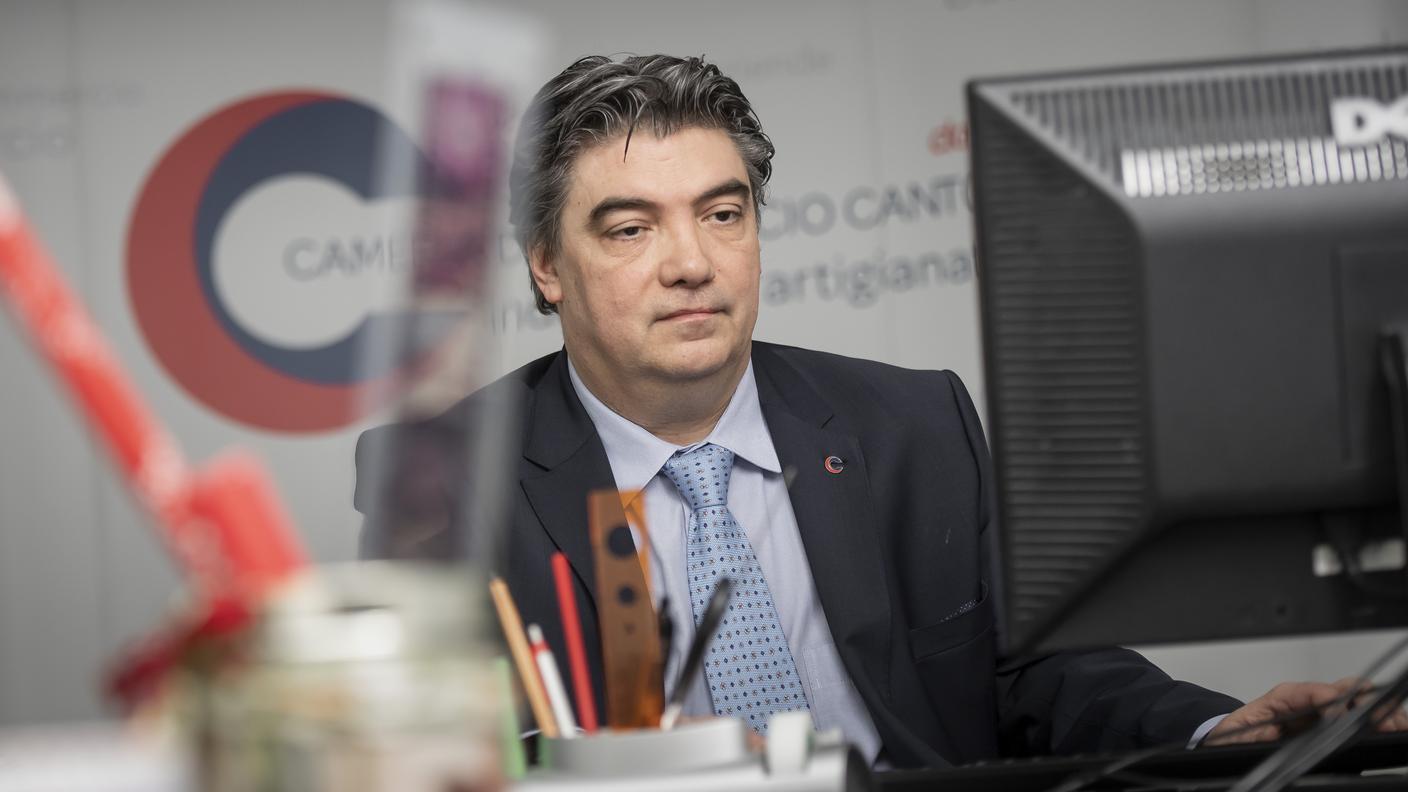 Il direttore della Camera di commercio ticinese Luca Albertoni