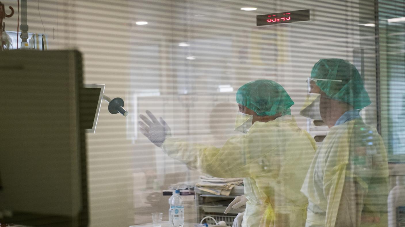 Il reparto di cure intense della Clinica Moncucco