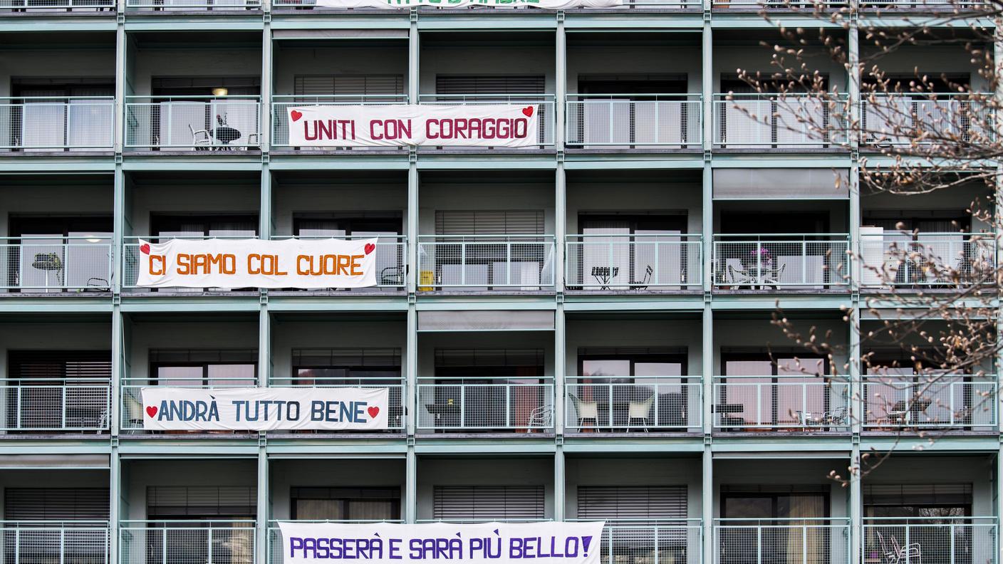 Messaggi di speranza a Casa Serena a Lugano