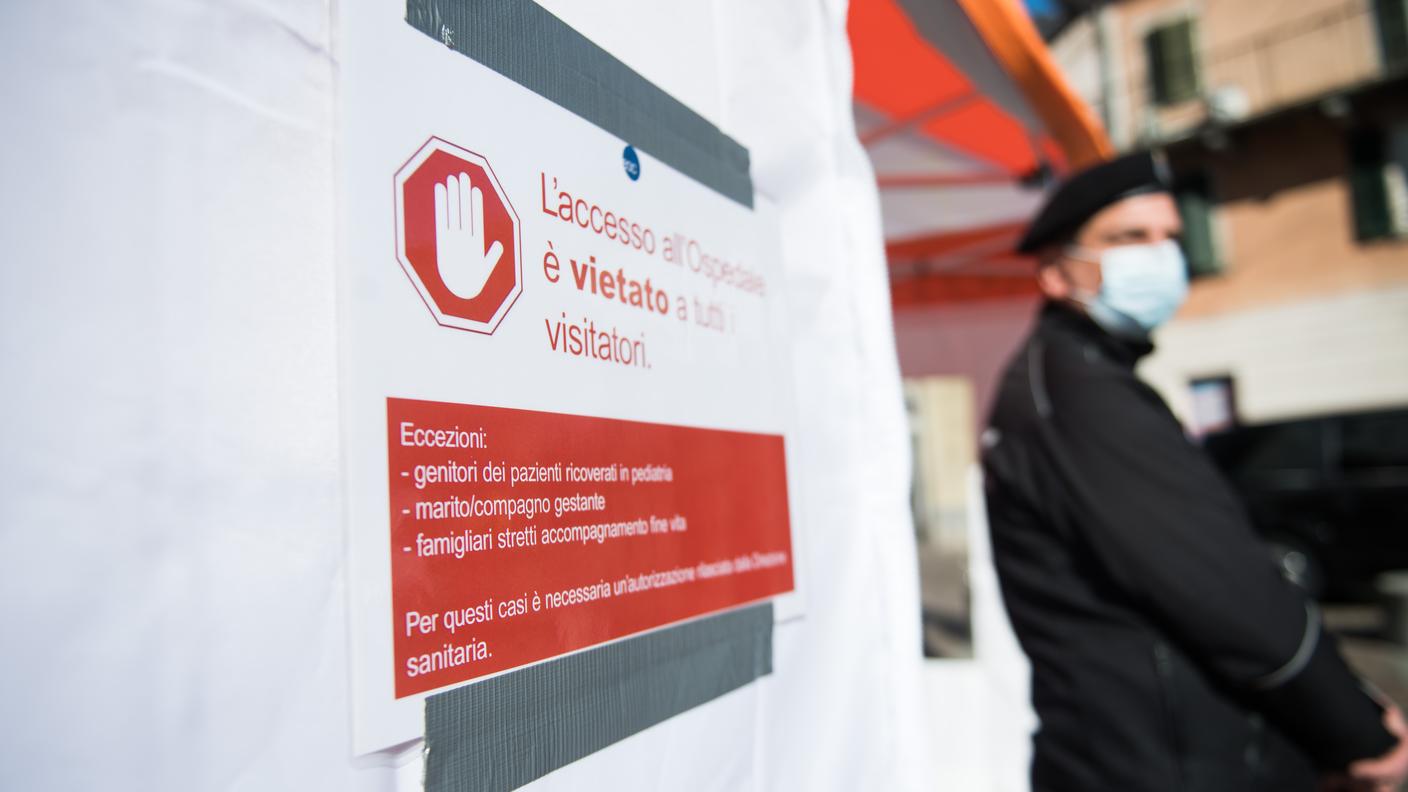 Accesso vietato ai visitatori