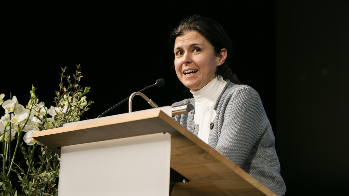 Claudia Sassi, Caposezione del lavoro al Dipartimento Finanze ed Economia, in un'immagine scattata nel 2018