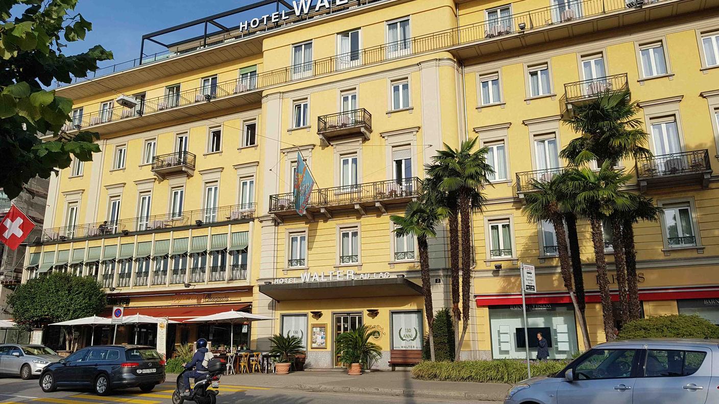 L'Hotel Walter è uno degli alberghi storici del lungolago di Lugano
