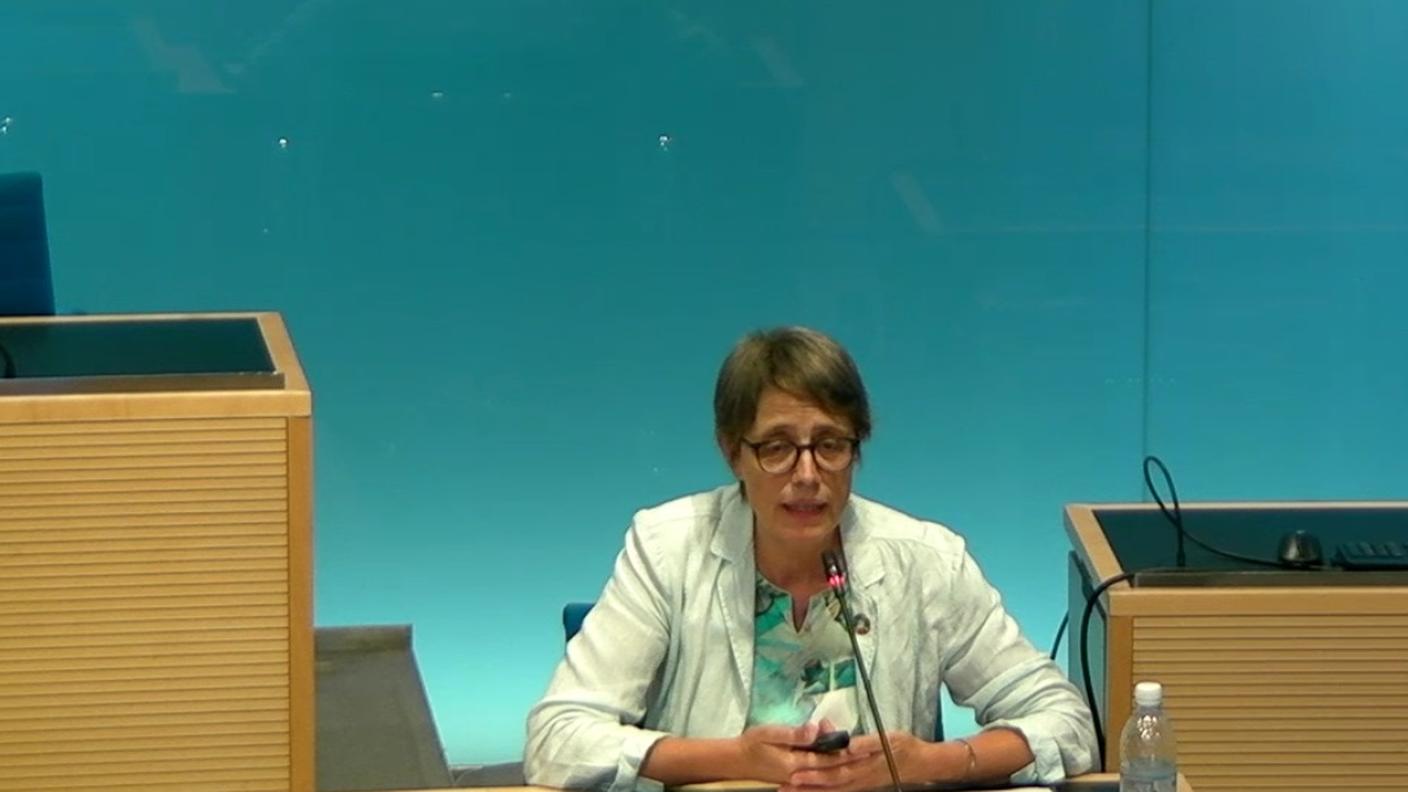 Martine Bouvier Gallacchi, capo del servizio di promozione e valutazione sanitaria.