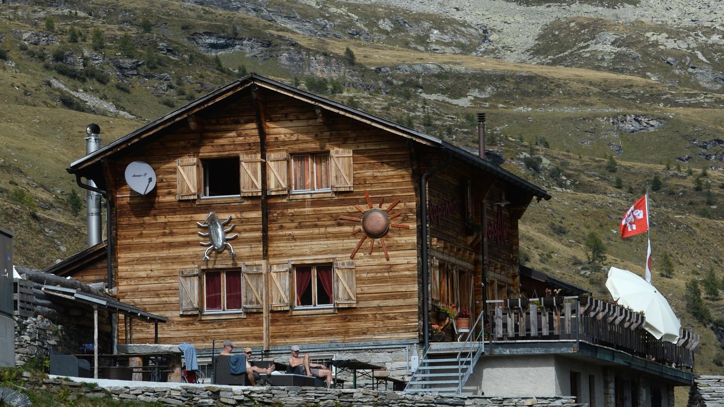 La capanna Grossalp in un'immagine d'archivio